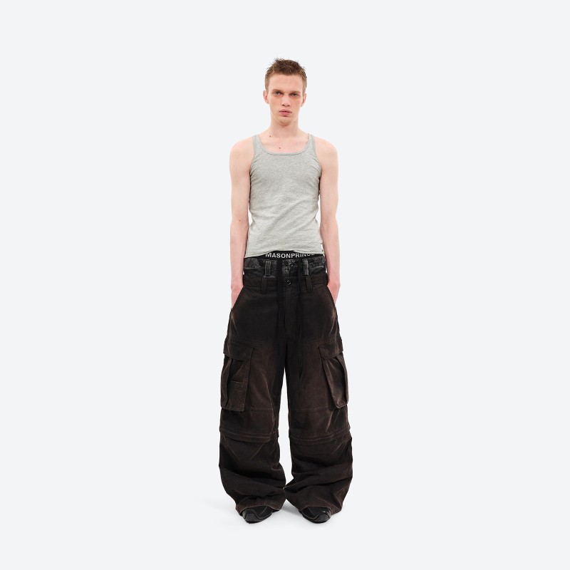 Dual-Waist Cargo Pants
